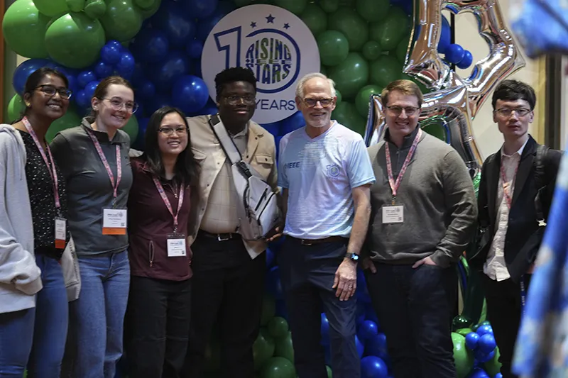 Rising Stars Conference Tom and Students.webp